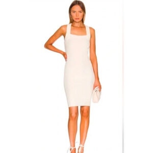 525 America Revolve Ribbed Ottoman Sweater Dress NWT Size: XL Chalk